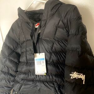 Nike Stussy Insulated Puffer Jacket Size Medium